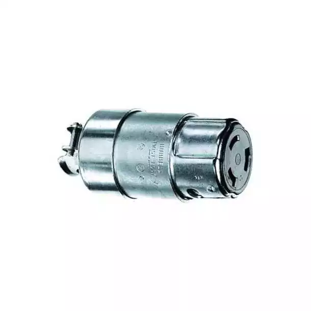 Meilleure Vente Prise HBL63CM laiton nickelé femelle 125V/230V 50A/63A