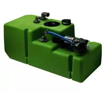 Systeme COMFORT complet 24V réservoir à eau potable 88 Litres avec pompe 13,5 L/min Promotion