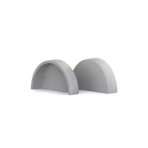 Bon Marché Embout PVC de finiton pour liston Bino 65mm