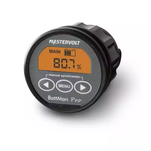 Mastervolt BattMan Pro 12/24V DC 2 batteries affiche le temps restant enregistre un historique Certifié