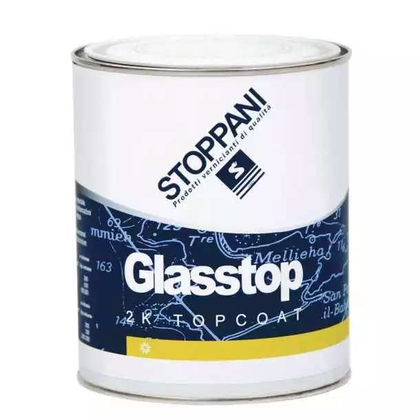 Haute Qualité Glasstop Bleu Gentiane base 0,565L laque de finition bi composant