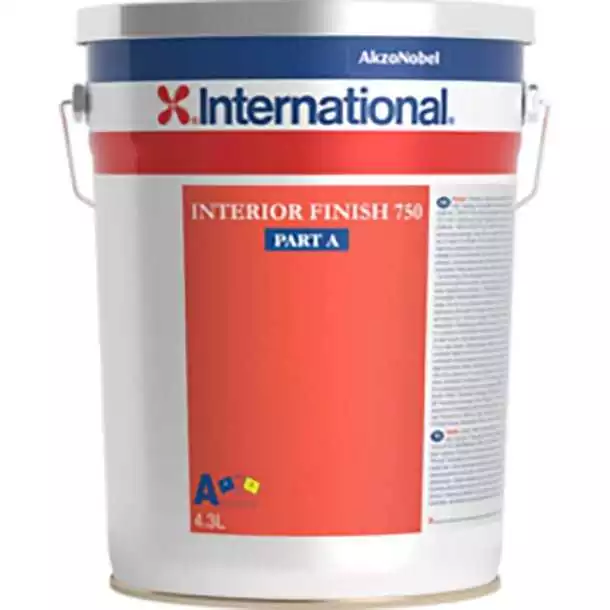 Interior Finish 750 base gris 7035 4.3L Finition brillante polyuréthanne pour intérieur Meilleure Vente