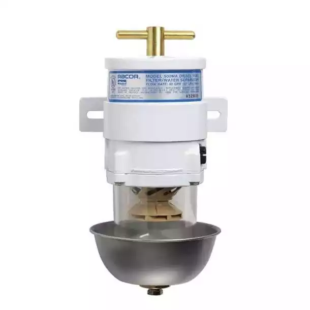 Commander Maintenant Préfiltre séparateur 500 Gasoil simple pare-flamme 227 L/h Filtration 10µ