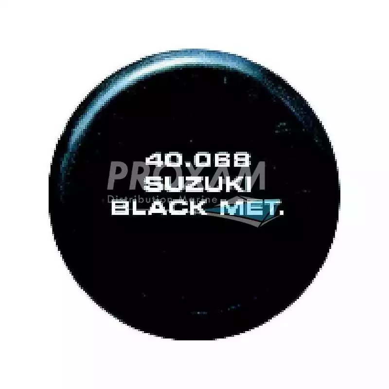 Vente Directe Aérosol peinture marine hors bord Suzuki noir métal 400ML