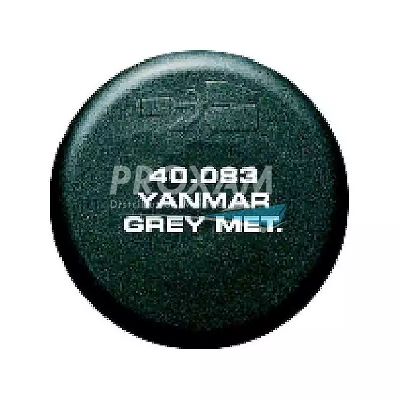 Dernier Modèle Aérosol peinture marine inboard YANMAR gris métal 400ML