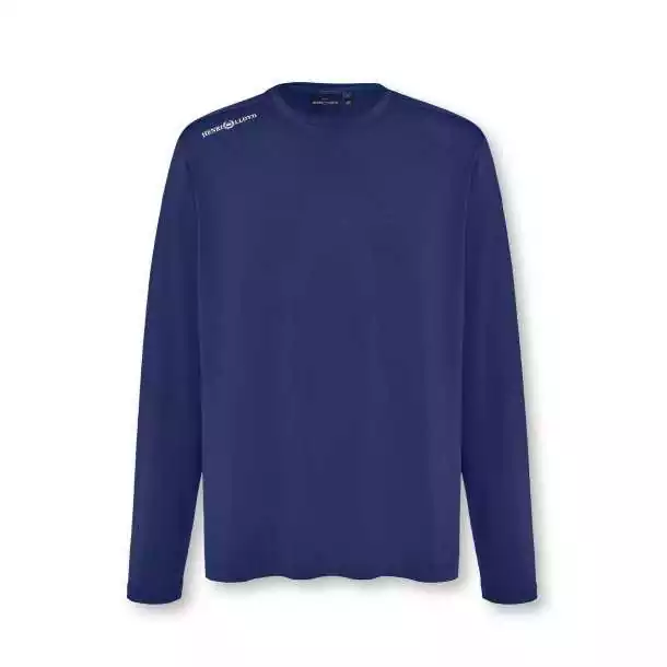 Expédié Aujourd'hui T-shirt Dri-Fast LS bleu Henri Lloyd