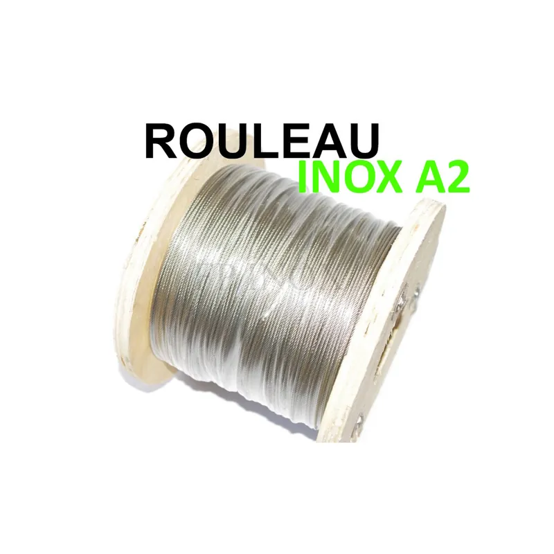 Câble inox 7x7 ( 49 Fils ) inox A2 - 304 Achetez Aujourd'hui