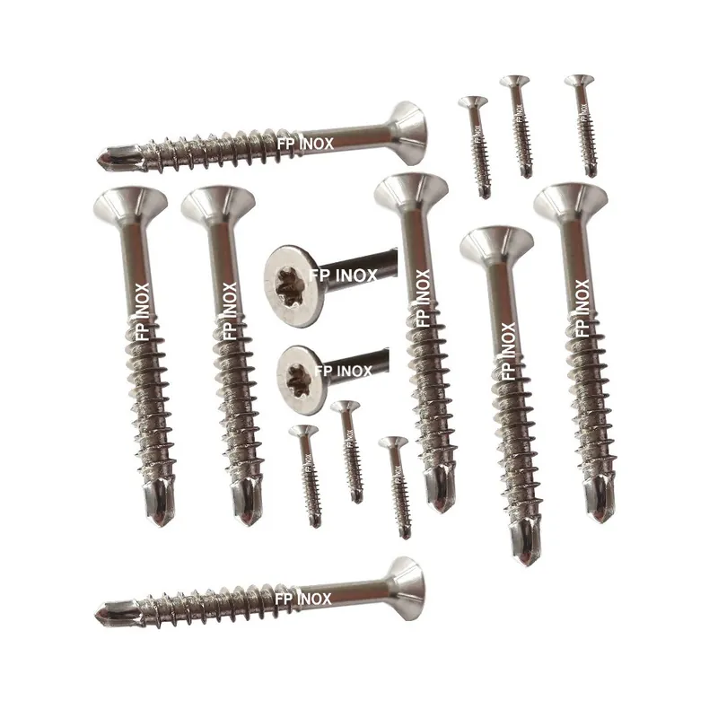 Réduction Vis inox A2 DRILLING Bois inox Autoforeuse