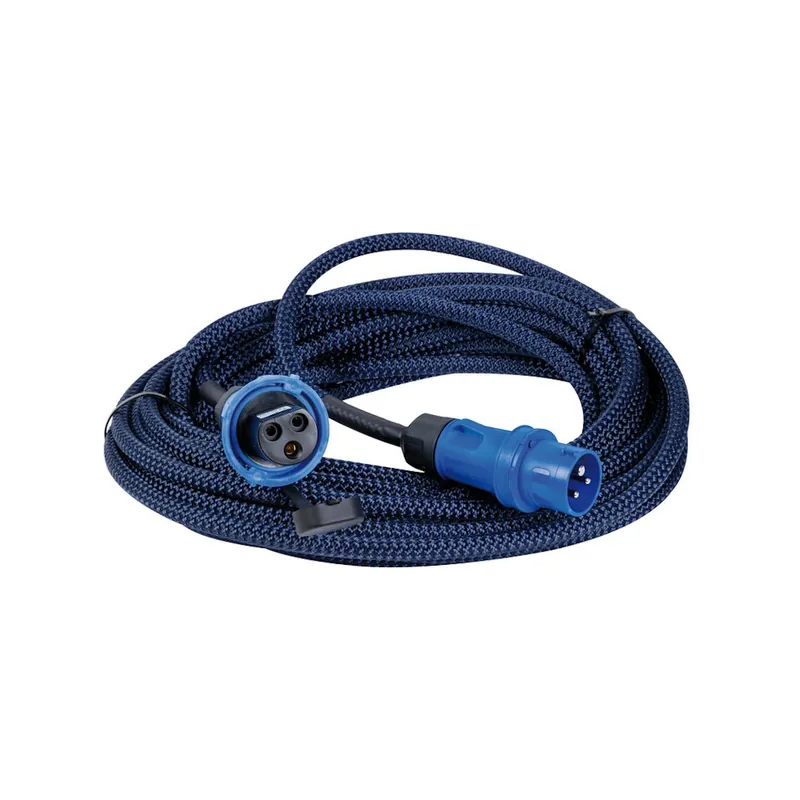 Offre Du Jour Câble de quai avec gaine et fiche Cruiser 16A ROPE FEELING