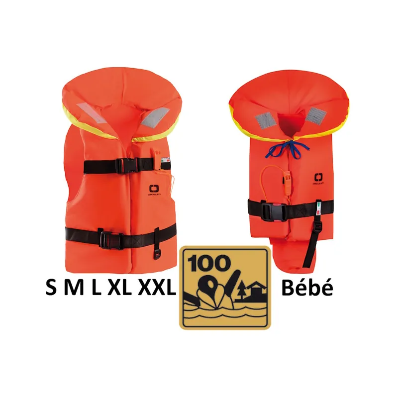Super Prix Gilet de sauvetage Isabel 100N (EN 12402-4) 100 newtons Bébé / Junior / Adulte