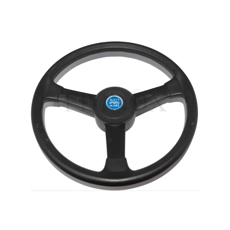 Acheter En Ligne Volant 1er prix Ø320mm noir en plastique dur avec 3 branches
