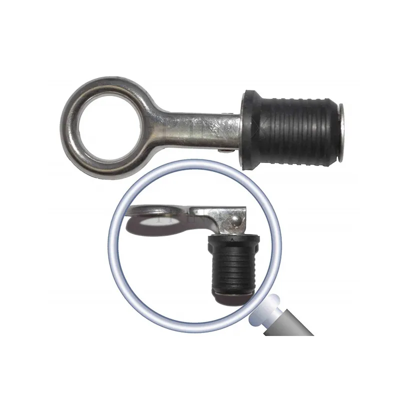 Offre Spéciale Bouchon de nable en inox à anneau avec joint diamètre ø22mm