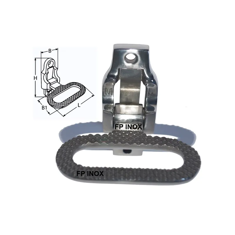 Marche de mat pied / bain pliable universel inox 316 - A4 Top Vente