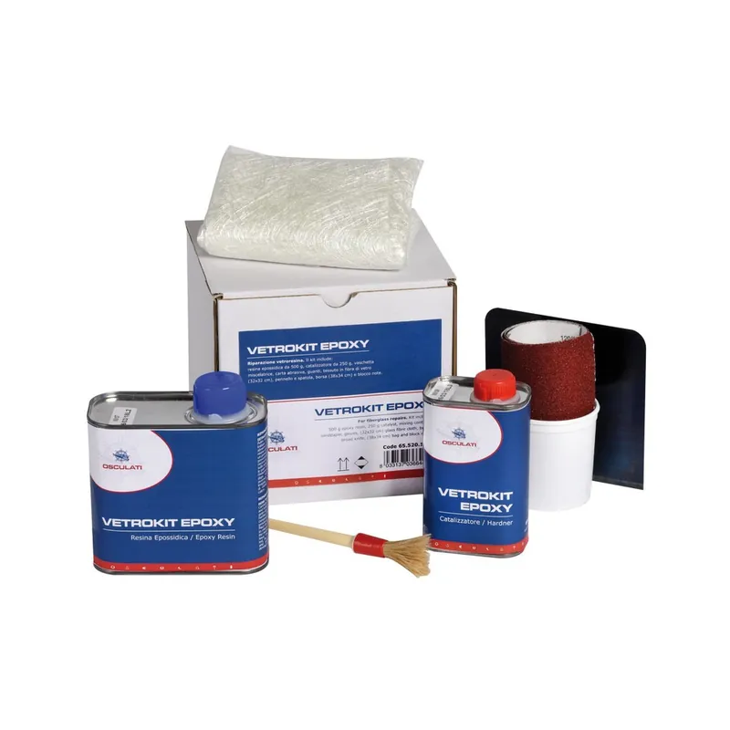Satisfait Ou Remboursé Moyen Kit de réparation en fibre de verre pour entretien bateau