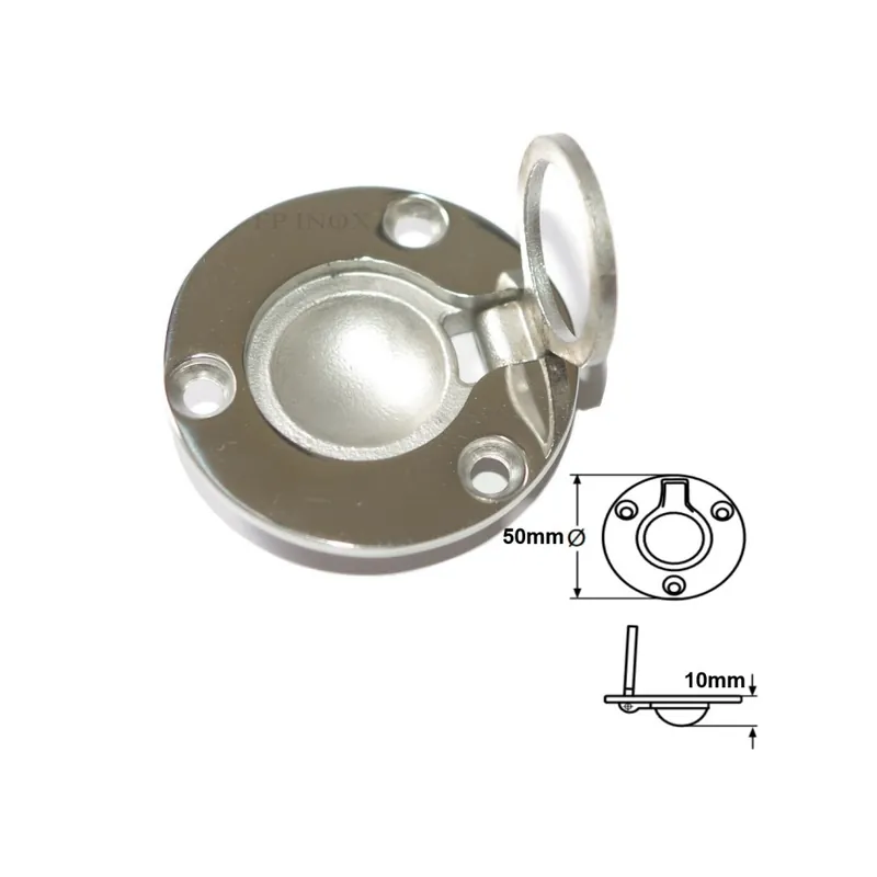 Anneau cuvette rond 52mm sans ressort inox A4 Nouvelle Collection