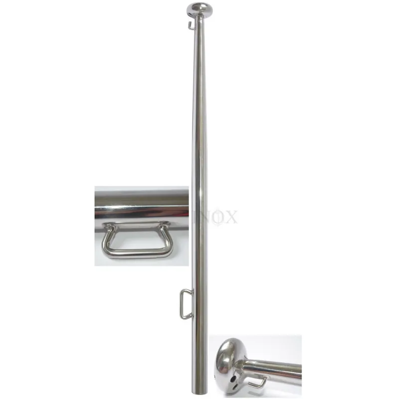 Offre Limitée Mat hampe 620mm pavillon ogive terminale en inox A4
