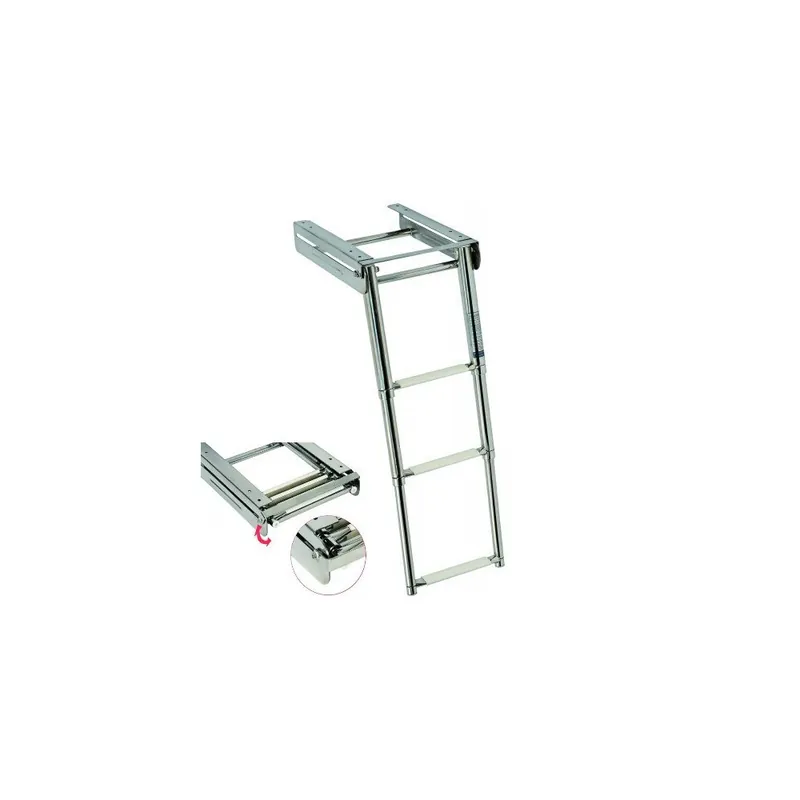 Echelle 3 marches blanches escamotable Prix Cassé