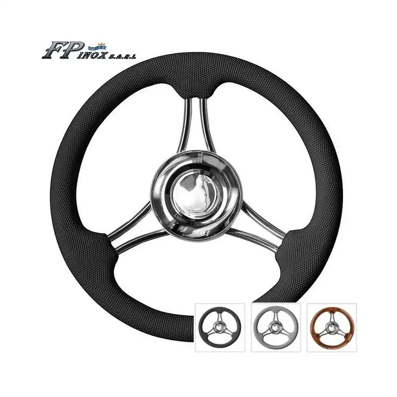 Solde Volant Ø350mm à structure en inox poli miroir