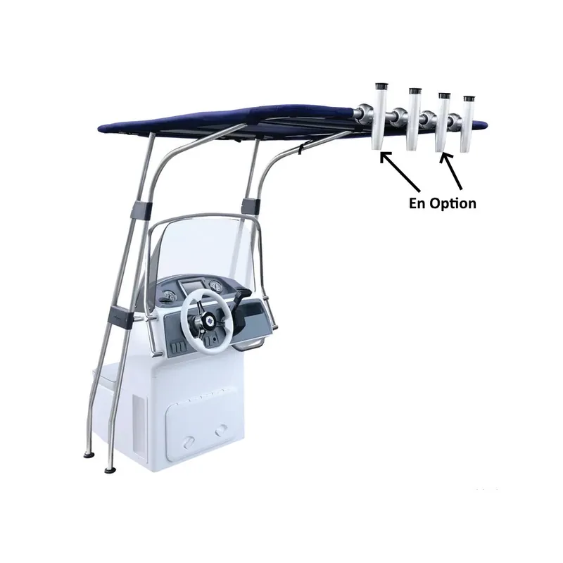 T-Top en aluminium anodisé tube diamètre 32mm Super Prix