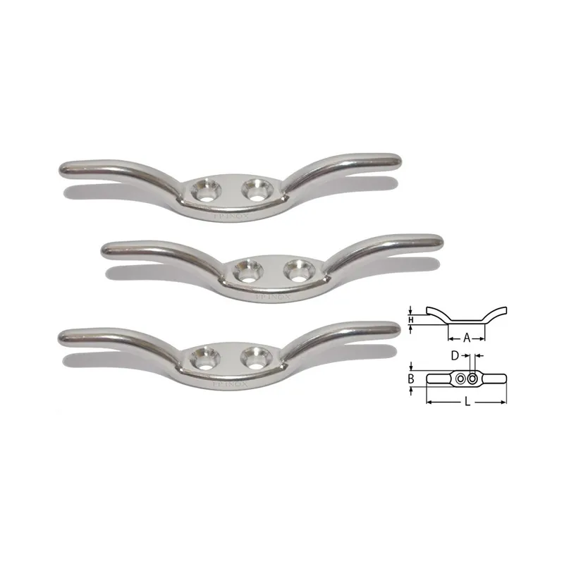 Commander Vite Taquet fanion en inox A4