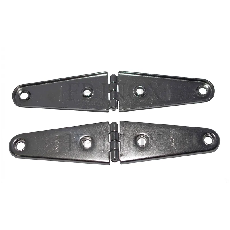 Meilleure Vente Charnière 145x30mm épaisseur 1mm en inox A2 ( Lot de 2 )