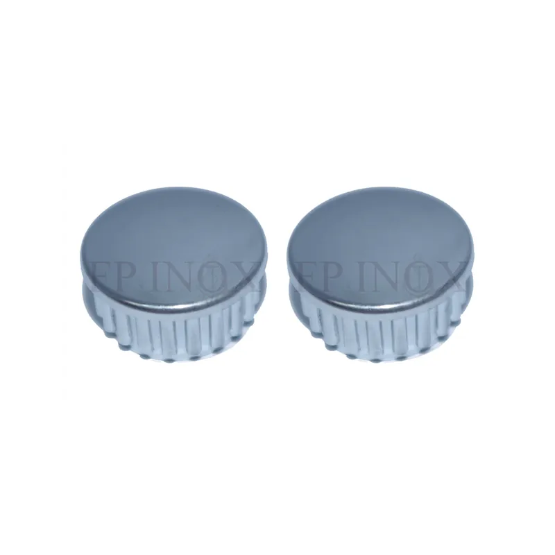 Embout bouchon Pour Tube épaisseur 1.2mm en ABS chromé ( Lot de 2 ) Marque