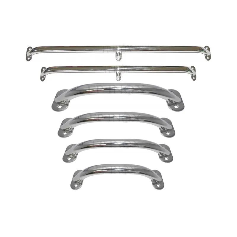 Main courante en inox A4 tube ovale Ø19x25mm - Disponible 6 tailles Expédition Rapide