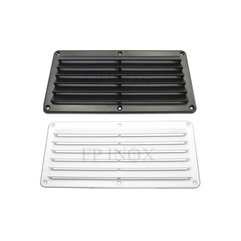 Achat Immédiat Grille d‘aération rectangulaire En Plastique 260mmx125mm
