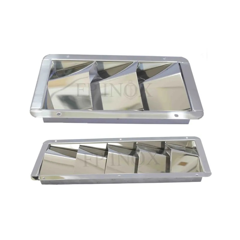 Grille 3, 5 Volet d‘aération inox ( moteur ) Affaire À Saisir