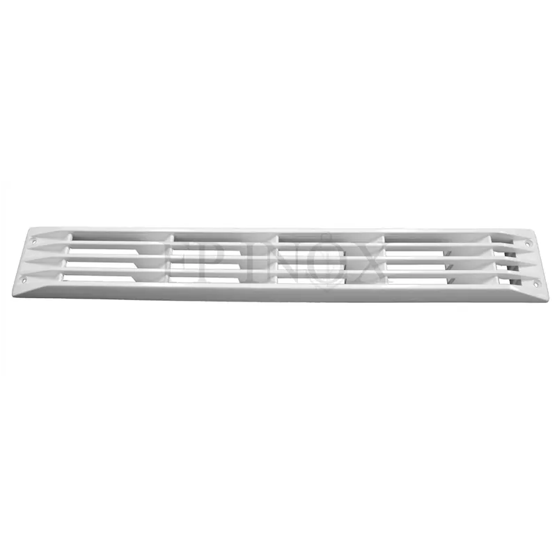 Quantité Limitée Grille d‘aération rectangulaire blanc 440 x 64 mm
