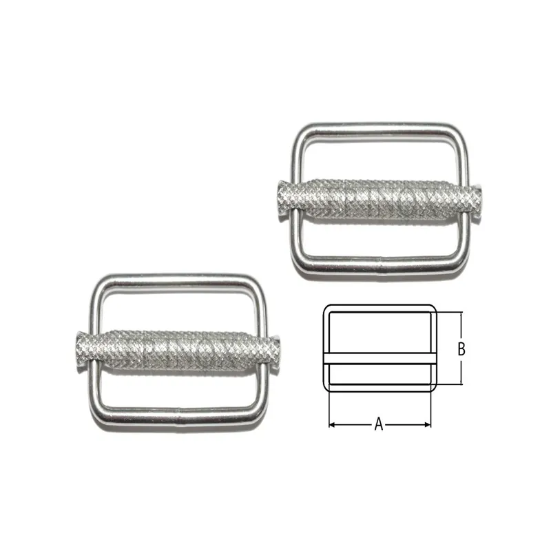 Boucle en inox pour sangle haute résistance ( Lot de 2 ) Meilleur Choix