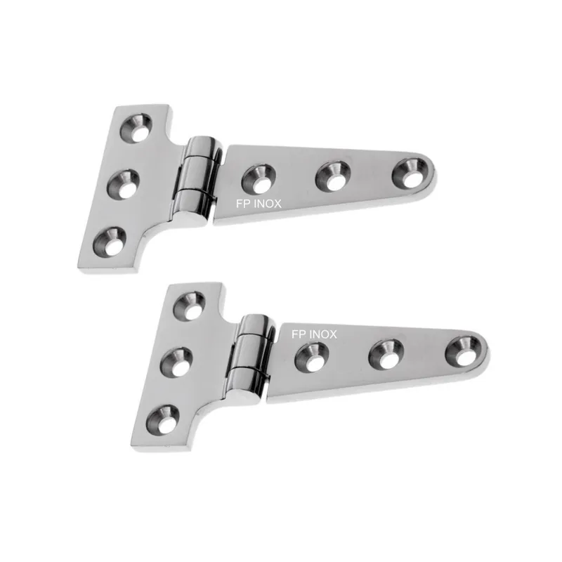 Offre Limitée Charnière T en inox A4 - 316 ( Lot de 2 )