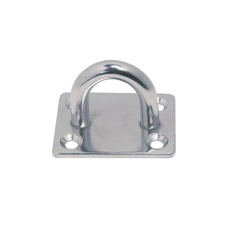 Pontet sur Platine rectangulaire inox A2 Top Vente