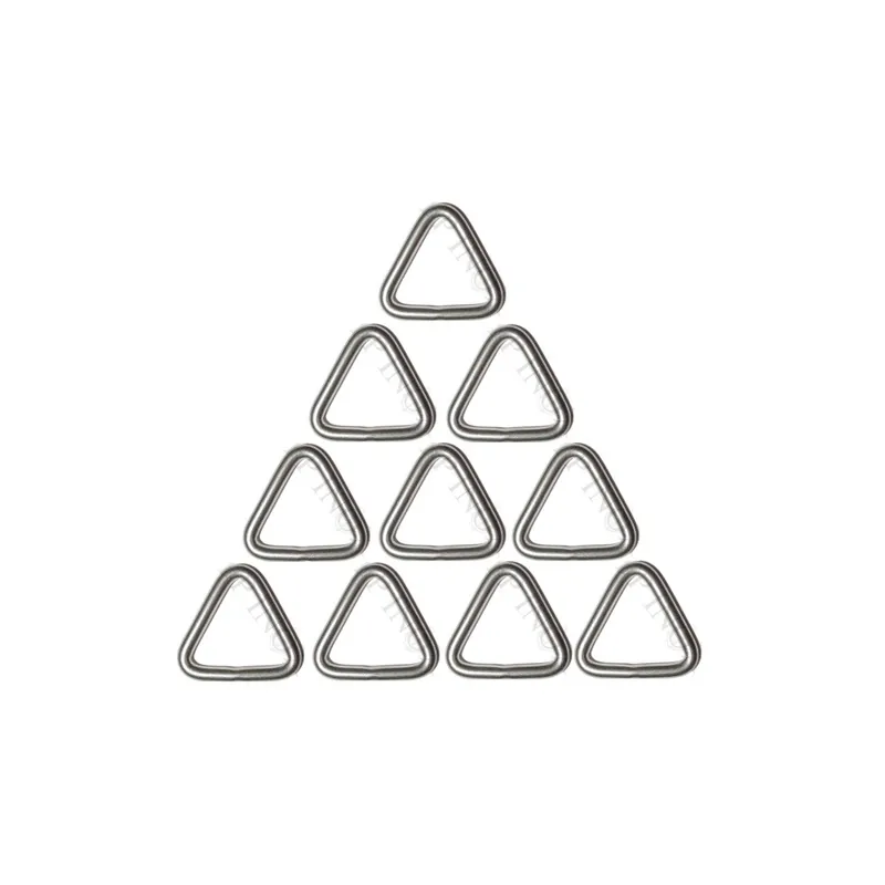 Must-Have Anneau triangle triangulaire inox A2