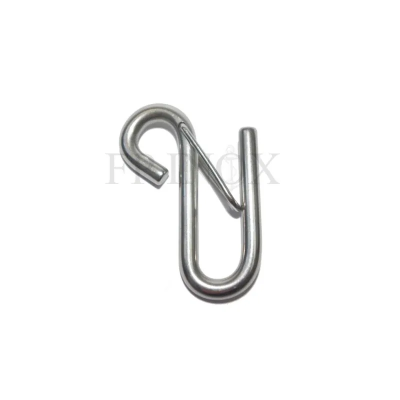 Réduction Crochet inox à ressort sécurité ( Mousqueton )