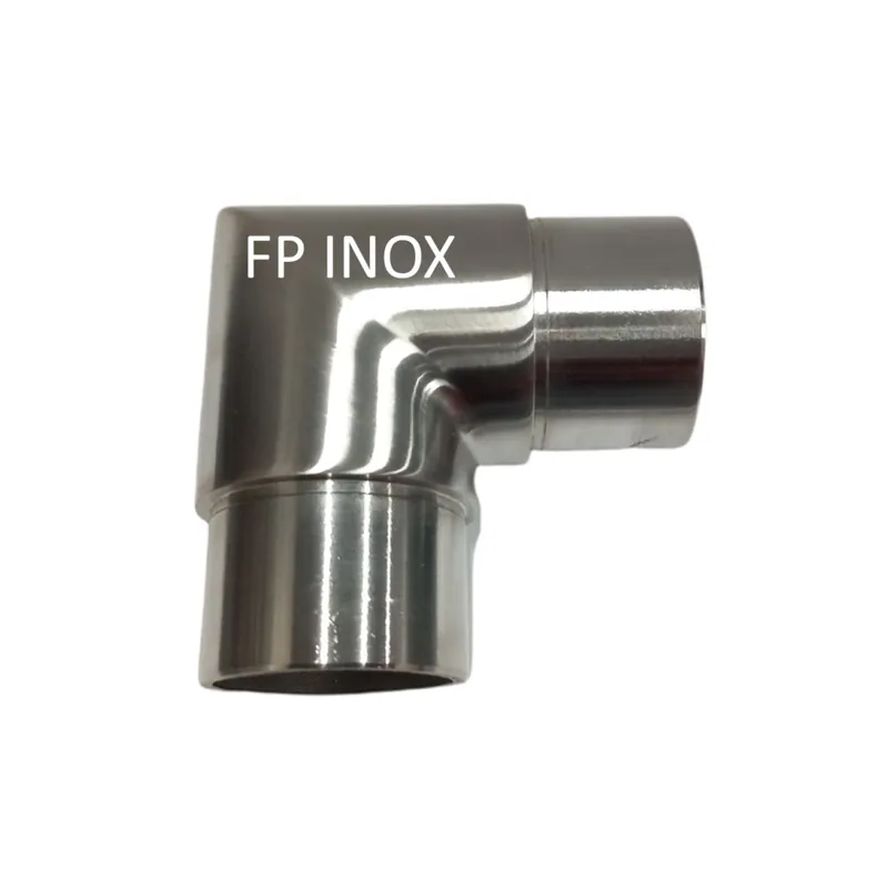 Paiement Sécurisé Coude inox satiné Angle 90° Garde Corps