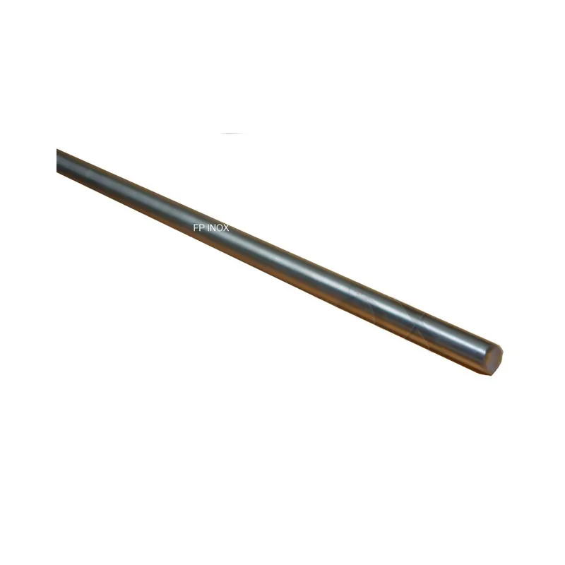 Tube Brossé Rond Plein inox 316L Haute Qualité