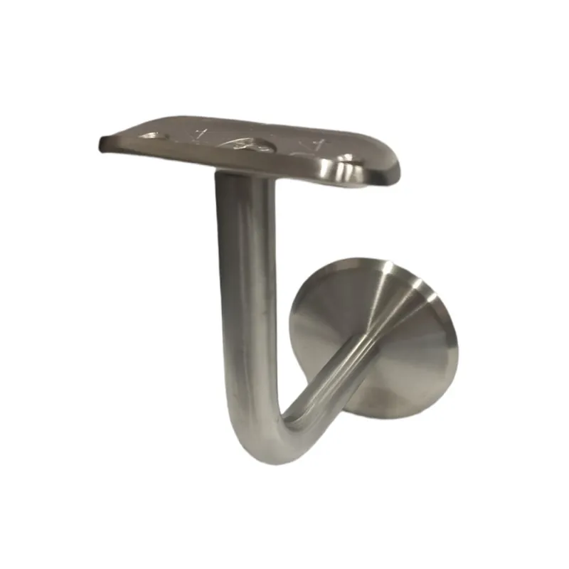 Prix Bas Support Platine Mural Fileté Inox A2 Satinée Garde Corps