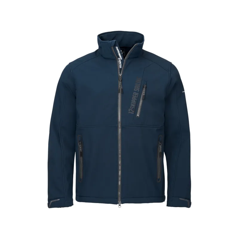DEAL 12skipper Amundsen veste softshell unisexe - bleu marine, taille M Quantité Limitée
