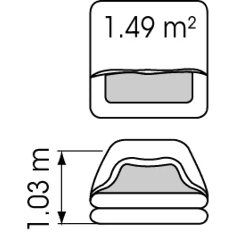 Plastimo radeau transoc.isaf bam 4p t1a>24h cont Nouveauté