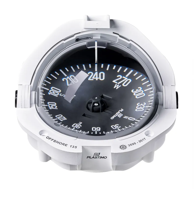 Plastimo compas offshore 135 blanc, rp noire, abc Pas Cher