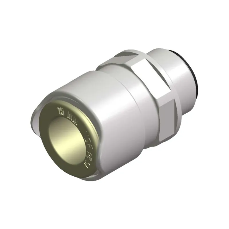 Dernier Modèle Raccord de robinet Whale 1/2 BSP Male-15mm