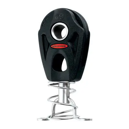 Haute Qualité Ronstan Poulie Orbit Série 30 BB - Poulie simple sur pied avec émerillon