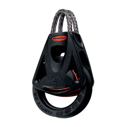 Commander Maintenant Ronstan Poulie Orbit Série 55 BB - simple avec Looptop