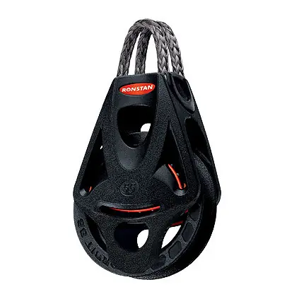 Vente Flash Ronstan Poulie Orbit Série 55 BB - simple avec Looptop et Hundsfott