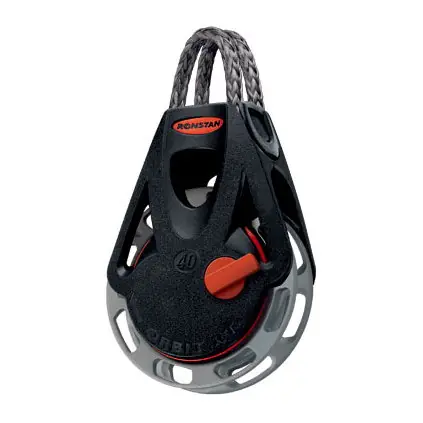 Dernier Modèle Ronstan Poulie Orbit Série 40 RT - simple avec Looptop, manuel
