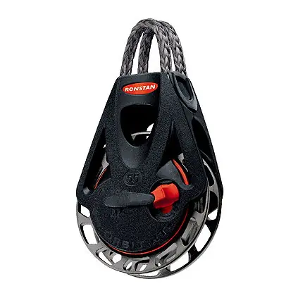 Solde Ronstan Poulie Orbit Série 55 RT - simple avec Looptop, auto & manuel