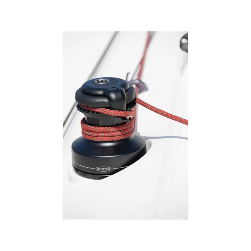 Promotion Ronstan 40QT Orbit winch – 2 vitesses, self-tailing, aluminium noir