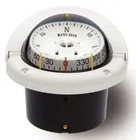 Ritchie Helmsman HF-743 compas encastrable, rose conique - blanc Usine Directe