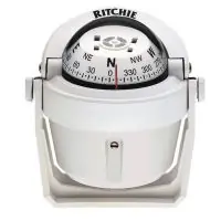 Expédié Aujourd'hui Ritchie Explorer B-51 compas sur étrier, rose conique - blanc